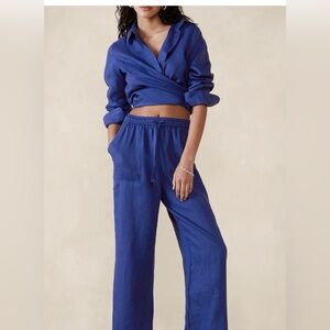 Banana republic linen pants